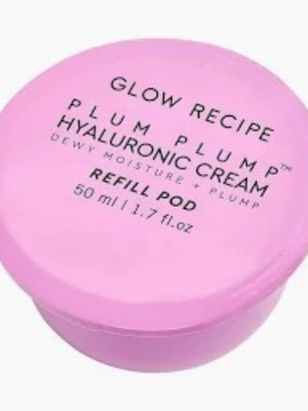 NEW Glow Recipe Plum Plump Hyaluronic Cream Moisturizer refill pod